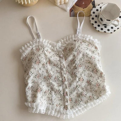 Seamless Padded Fancy Bra